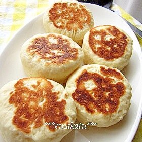 フライパンでパン♪基本のＢＰパン生地